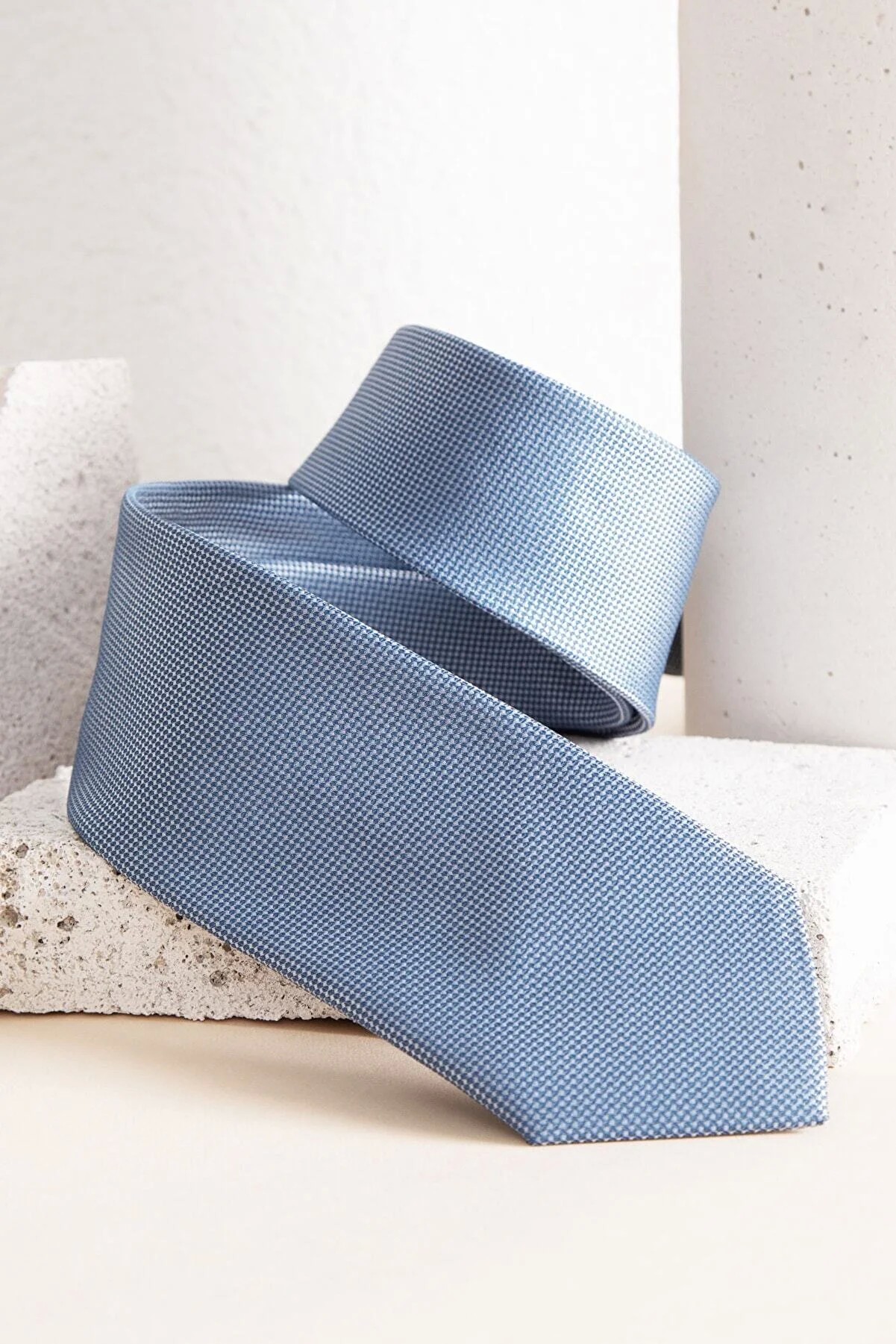 کراوات آبی استاندارد مردانه پیر کاردین